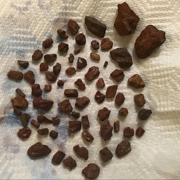 10 random pieces natural Staurolite specimens - Picture 11 of 11